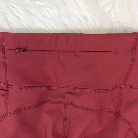 SWEATY BETTY Power 7/8 Leggings in Renaissance Red - Picture 12 of 16